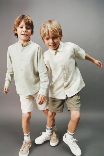 LINEN-BLEND 11-12 yil ko'ylak (152 sm) 07545657-V2023