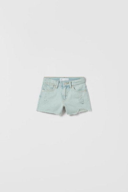 Yirtilgan Denim Bermud shimlari 10 yil (140 sm) 00157602-V2023