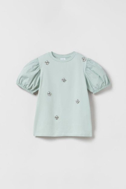 Детская топ стразами ZARA 13-14years (164cm)