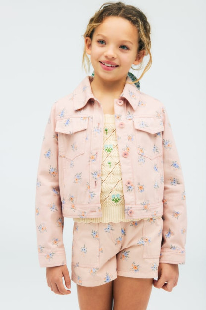 Gulli bosma TWILL ko'ylagi-cheklangan nashr 11-12 yil (152 sm) 01243010-V2023