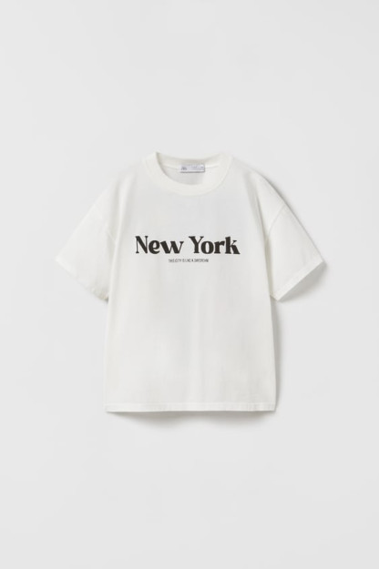 Нью-йоркская футболка ZARA 8-9years (130cm)