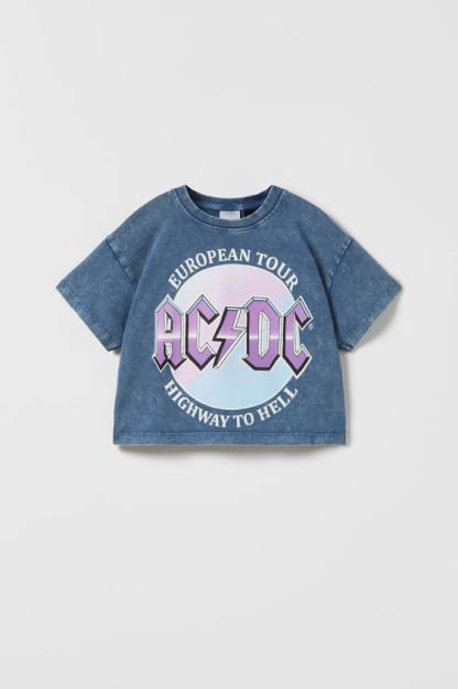 AC/DC ® 11-12 yillik xira futbolka (152 sm) 01277604-V2023