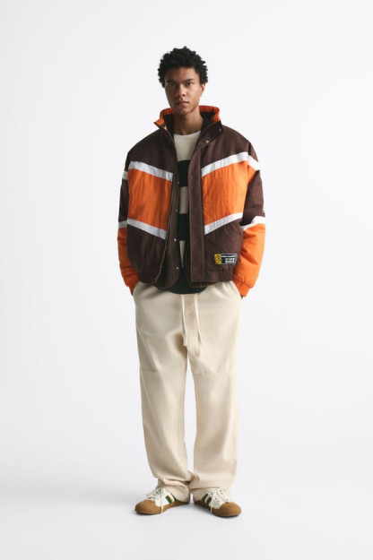 ЦВЕТНАЯ БЛОЧНАЯ КУРТКА L-XL (US L-XL)