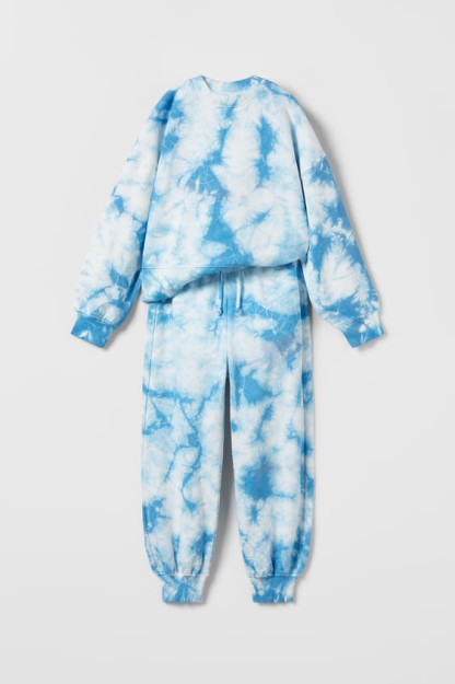 TIE-DYE 10 yillik kozok va shimlar to'plami (140 sm) 09000613-V2023