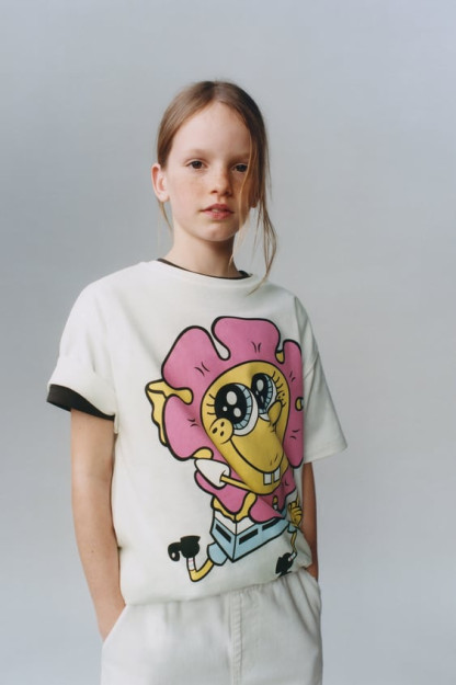 КВАДРАТНЫЕ ШТАНЫ ГУБКИ БОБА © ФУТБОЛКА NICKELODEON 11-12 years (152 cm)