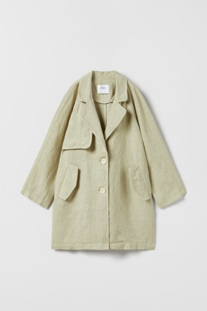 Linen Trench 8-9 yil (130 sm) 01351032-V2023