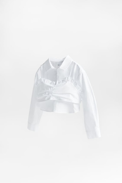 Poplin top ko'ylak 9 yil (134 sm) 01280398-V2023