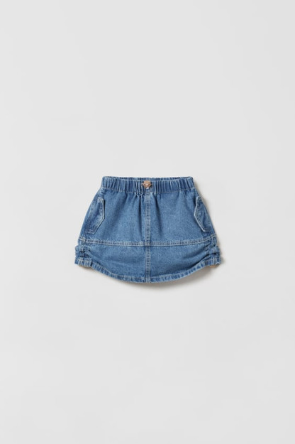 Юбка из денима ZARA для девочек 10years (140cm)