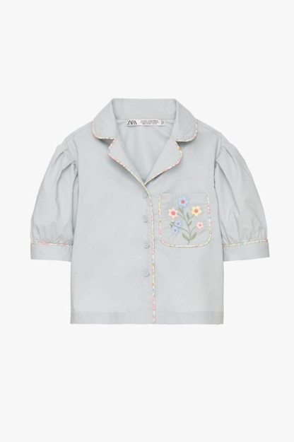 Gulli naqshli pijama ko‘ylagi - cheklangan nashr ZARA 8yosh (128sm)