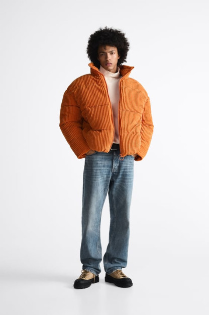 ВЕЛЬВЕТОВАЯ ПУХОВАЯ КУРТКА L-XL (US L-XL)