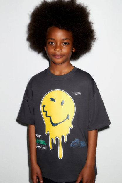 SMILEYWORLD ® HAPPY COLLECTION 11-12 yillik futbolka (152 sm) 04805710-V2023