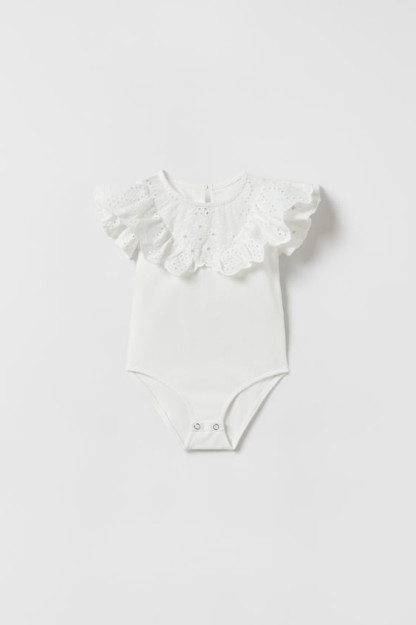 2-3 yil Shveytsariya kashta tikilgan body top (98 sm) 02211546-V2023