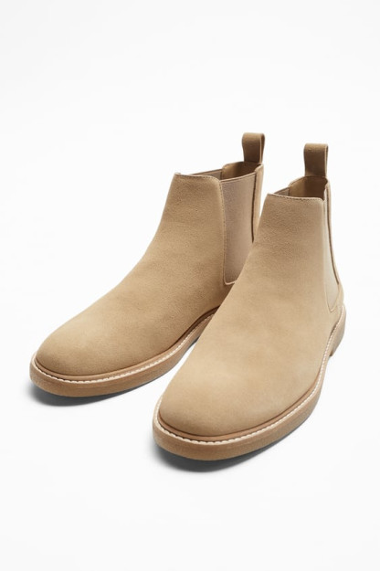 Ботинки из замши ZARA 42