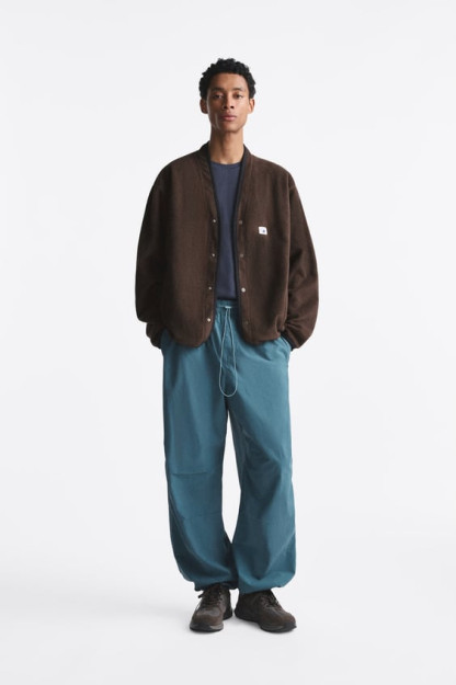 XL YAMOQLI TEKSTURALI KARDIGAN (AQSH XL)