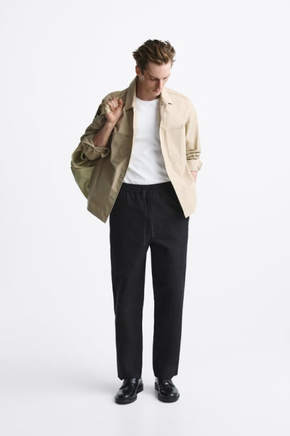 БРЮКИ LINEN/ХЛОПОК M