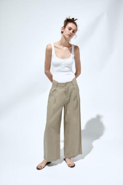 LINEN KENG OYOQLI SHIMLAR L