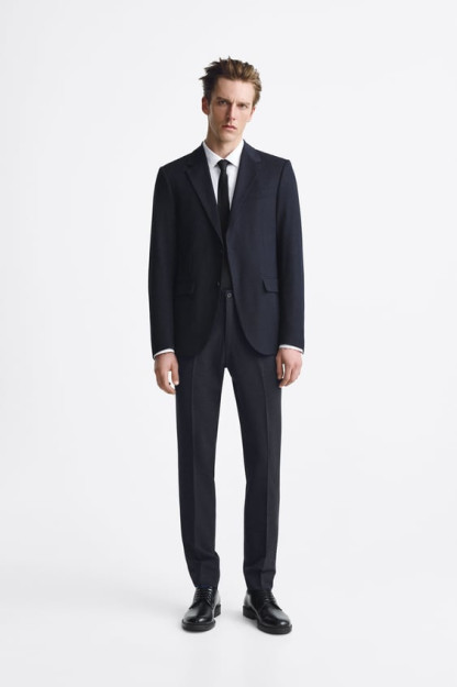 SLIM FIT SUIT EU 54 BLAZER (AQSH 44)