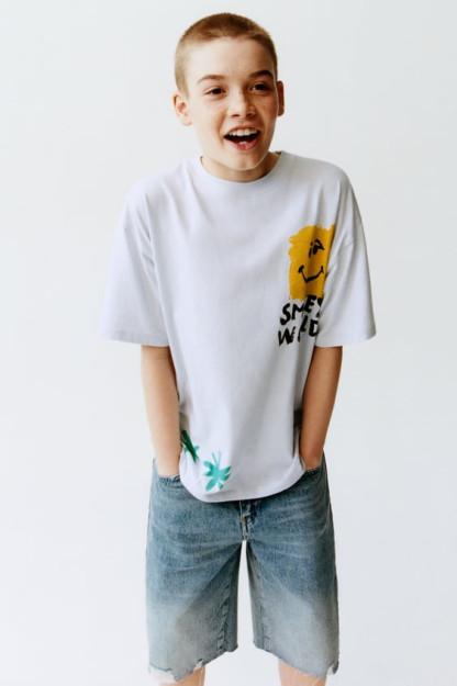 SMILEYWORLD ® HAPPY COLLECTION 13-14 yillik futbolka (164 sm)