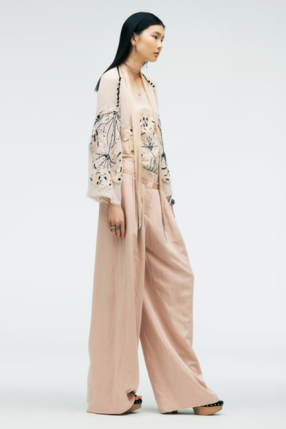 LINEN BLEND CHIZIQLI SHIMLAR-CHEKLANGAN NASHR L