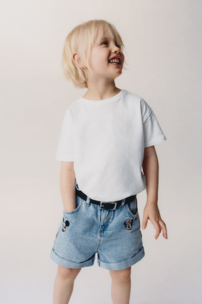 Mikki va minni sichqoncha © Disney 3-4 yil Denim Bermud shortilari (104 sm)