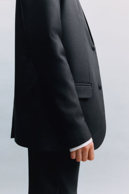 PREMIUM ® BUGELLA WOOL BLEND SUIT Blazer 13-14 yil (164 sm)
