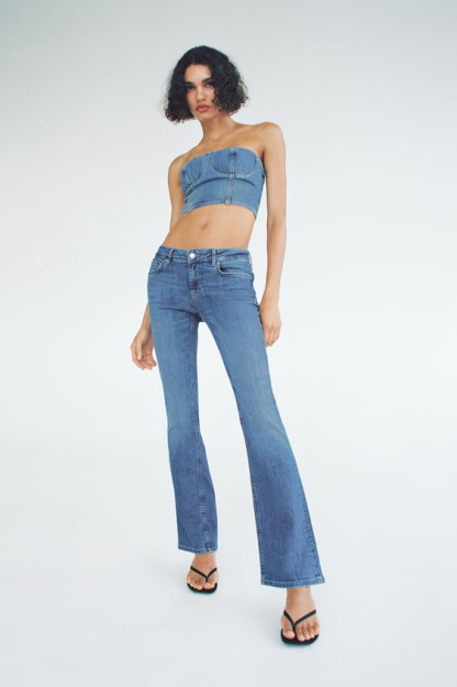 ZW BOOTCUT LOW-RISE 44 JINSI SHIMLAR