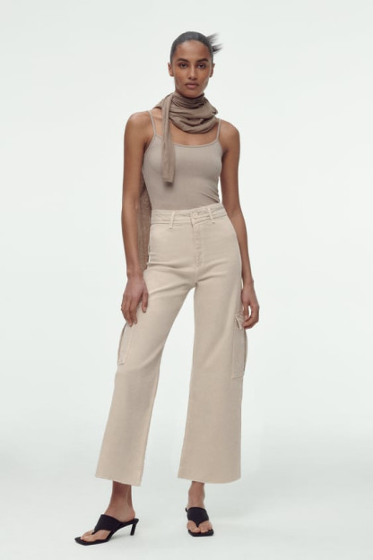 ZW MARINE HIGH-WAIST 40 YUK JINSI SHIMLAR