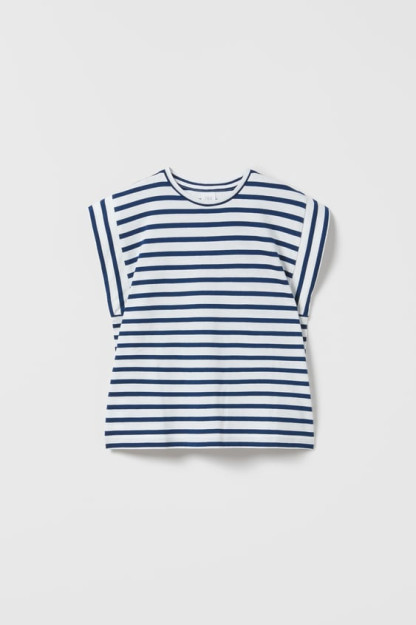 ПОЛОСАТАЯ ФУТБОЛКА С ВКЛАДКАМИ 8-9 years (130 cm)