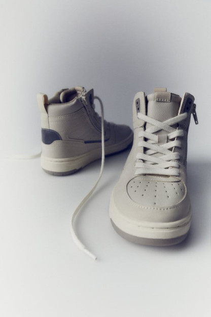 Детские ретро кроссовки high-top ZARA 30