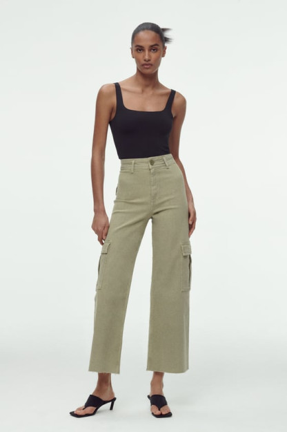 ZW MARINE HIGH-WAIST 38 YUK JINSI SHIMLAR