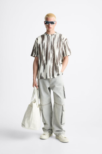 ВЯЗАНЫЙ ТОП TIE-DYE XL (US XL)