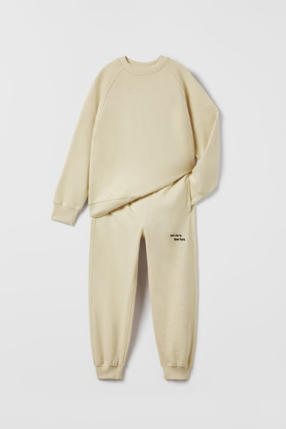 Raglan kashta tikilgan peluş to'plam 13-14 yil (164 sm)