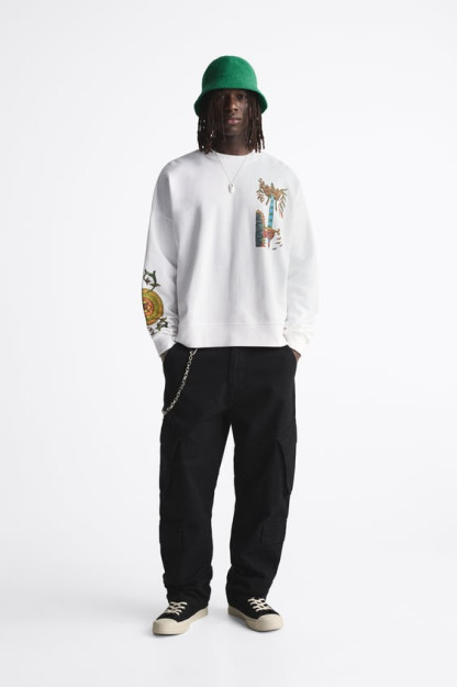 TAROT © NAIPES HERACLIO FOURNIER M SWEATSHIRT (AQSH M)