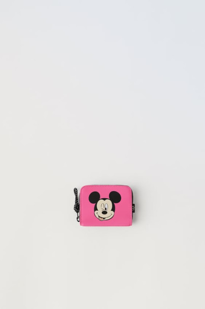 ДЕТИ/ МИККИ МАУС © 100-Й ЮБИЛЕЙНЫЙ ПРОРЕЗИНЕННЫЙ КОШЕЛЕК DISNEY