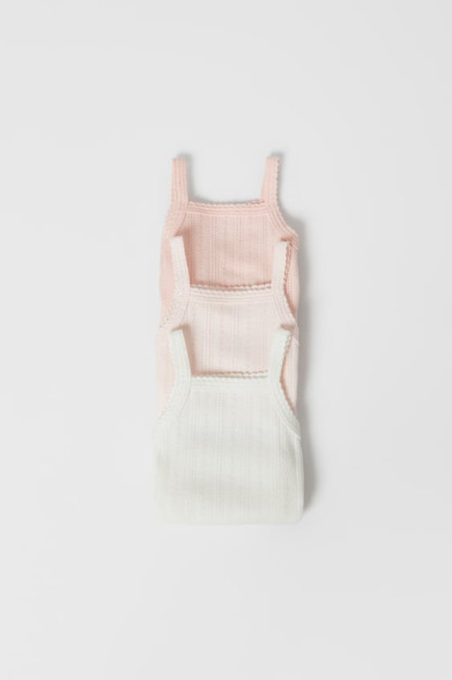 ДЕТСКИЕ/ 3-УПАКОВКА АЖУРНЫХ БОДИ 9-12 months (80 cm)