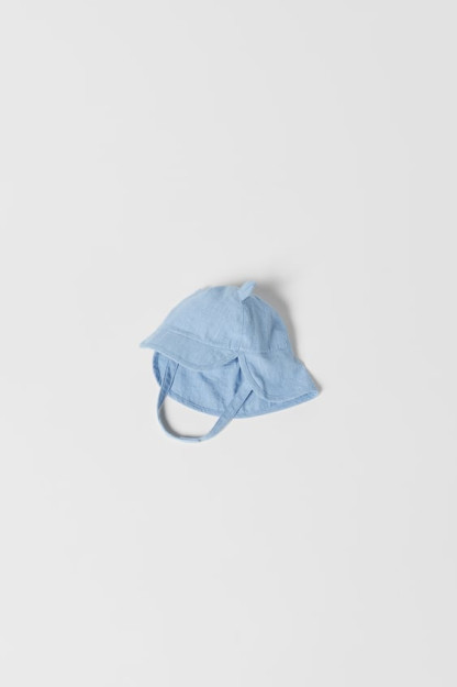 6-12 oylik bolalar / Denim quloq qopqog'i
