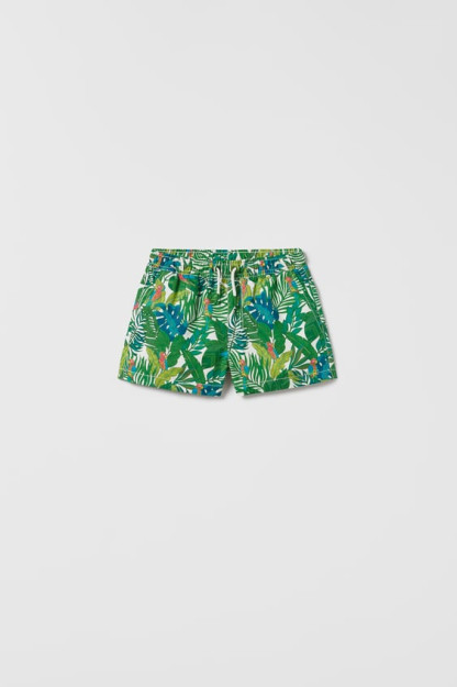 ПЛАВАЮЩИЕ ПЛАВКИ KIDS / LEAF PRINT 8-9 years (130 cm)
