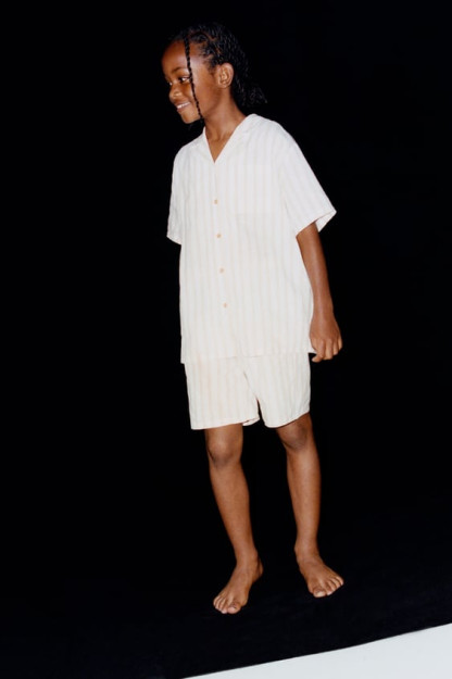 Linen BLEND 13-14 years bolalar/ chiziqli to'plami (164 sm)