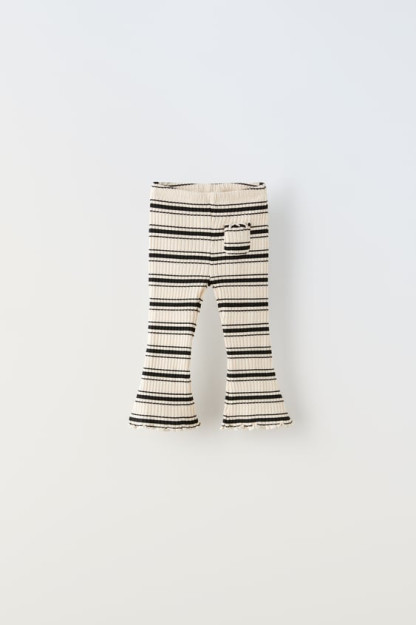 18-24 oylik chiziqli yirtilgan leggings (92 sm)
