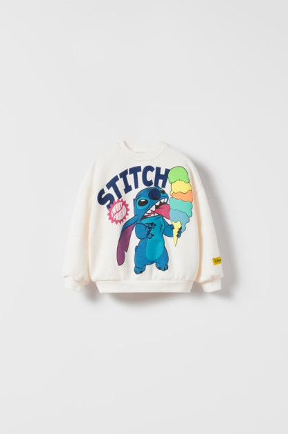Lilo & STITCH muzqaymoq © Disney Sweatshirt 4-5 yil (110 sm)