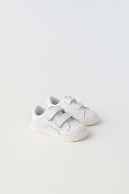 Кожаные кроссовки ZARA 28 (17,6 cm)