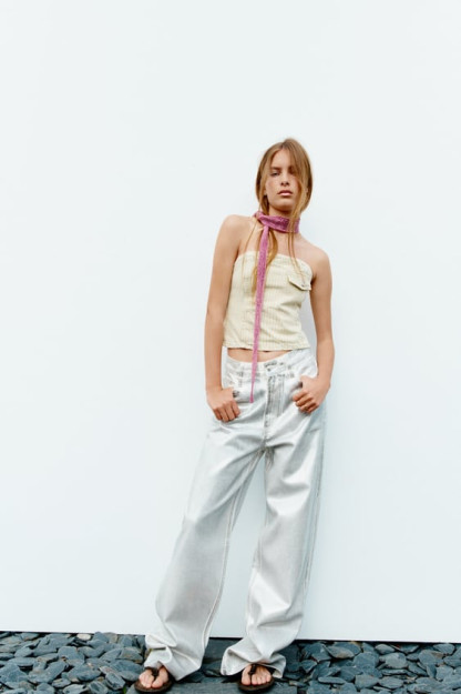 STRIP L BILAN DENIM TRF TOP