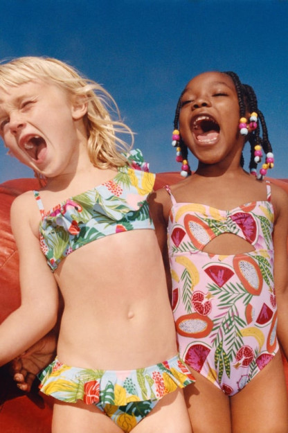 Kichkintoylar to'plami / tropik jingalak bikini 13-14 yil (164 sm)