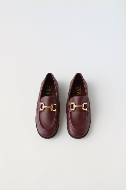 Классические мокасины ZARA 32 (20,3 cm)