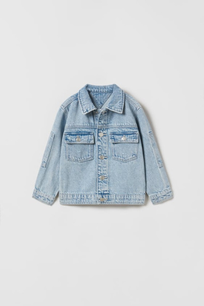 4-5 yillik Denim ko'ylagi (110 sm)