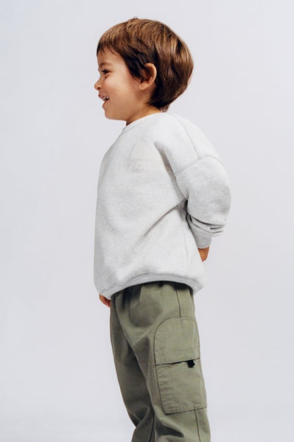 КОНТРАСТНЫЕ БРЮКИ С КАРМАНОМ 12-18 months (86 cm)