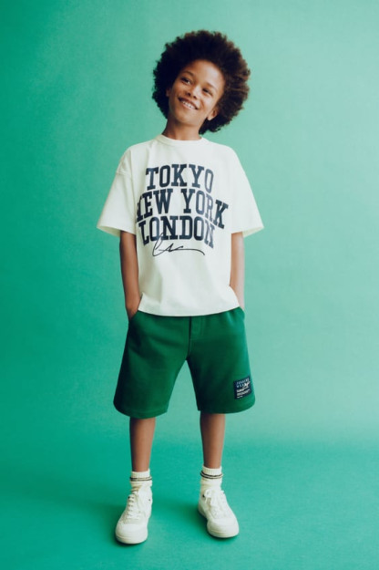 ФУТБОЛКА С ЛОЗУНГОМ 8-9 years (130 cm)
