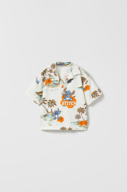 LYLO va stiker © DISNEY POLO SHIRT 4-5 yil (110 sm)