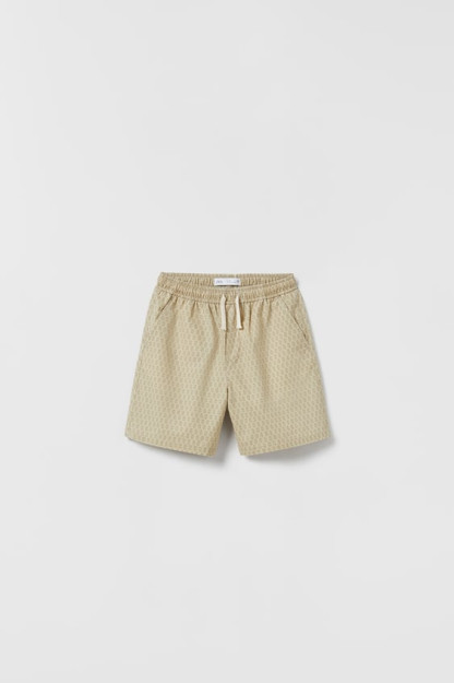 Bermuda 7 yillik bosma shortilar (122 sm)