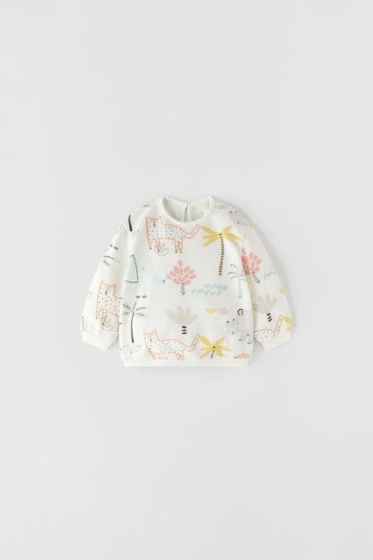 АНИМАЛЬНАЯ ТОЛСТОВКА 3-6 months (68 cm)